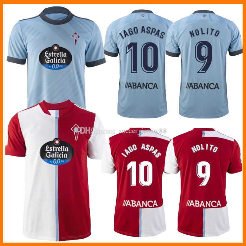 

21 22 Celta de Vigo soccer jerseys IAGO ASPAS 2021 2022 away camiseta fútbol NOLITO F.BELTRAN HUGO MALLO SOLARI S. MINA Brais Méndez home men jersey football shirt, Kids home kit