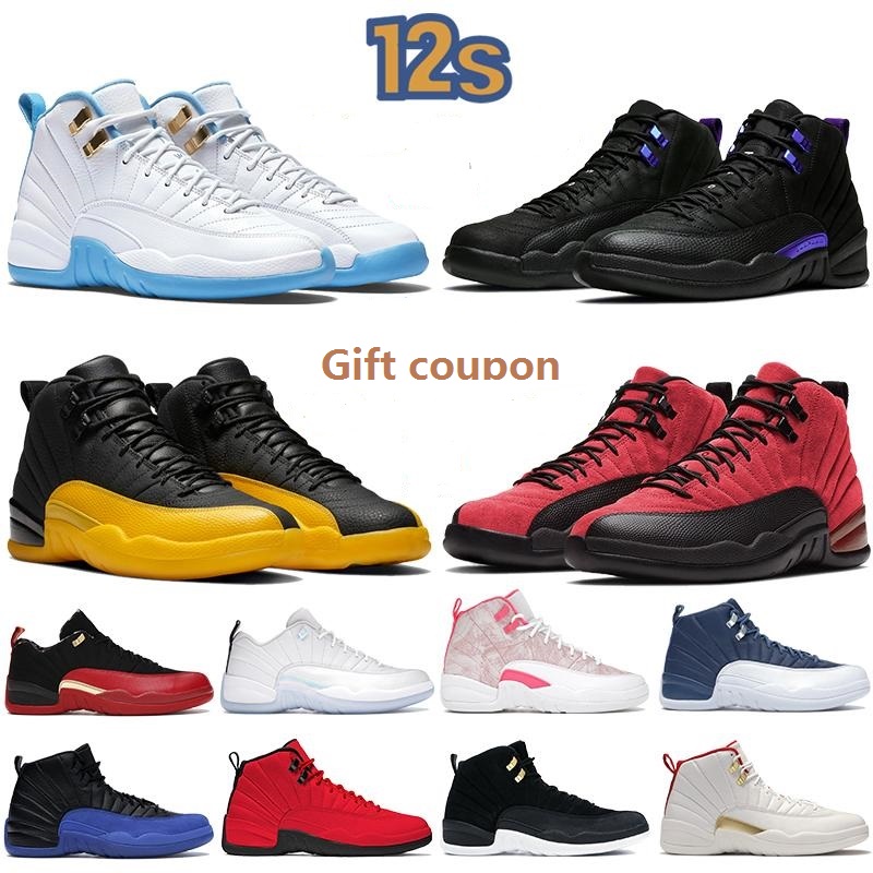 

kaws FastShipping Jumpman Basketball Shoes 12 12s Chameleon Doernbecher Candy Cane Bred Mens Wings CNY the master 6 6s UNC University Blue Sports Sneakers, Box