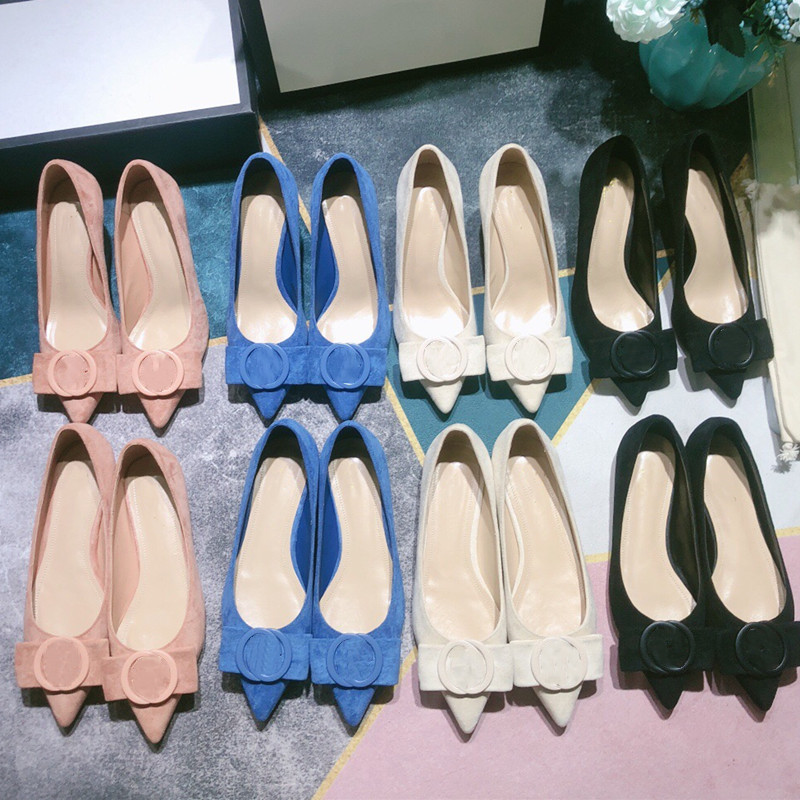 

2021 The style of luxury designers suede High heeled sandals Gladiator Leather Women Fine shoes Fashion sexy cloth woman Large