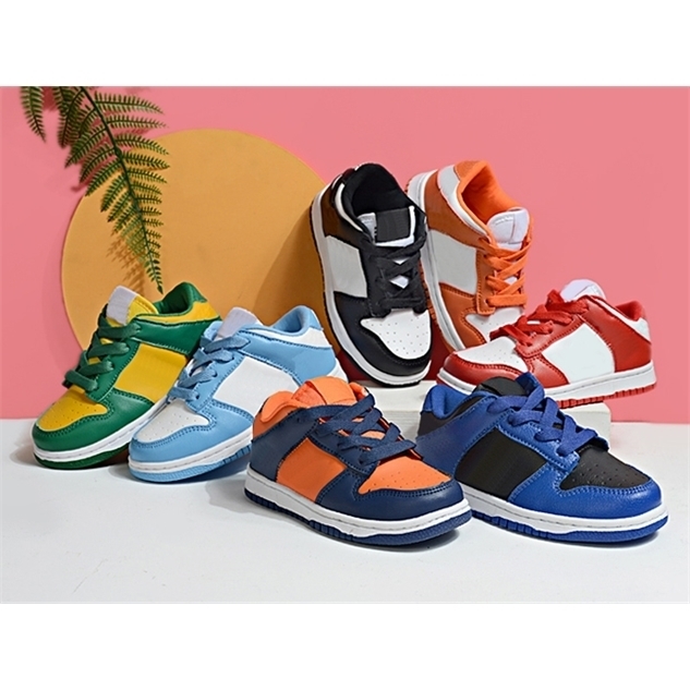 

2020 New SB Dunk Toddler Kids Sports Shoes Dancing Bears Skateboard Sports Sneakers Baby Children Boys Girls Bear des Chaussures