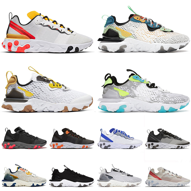 

Classic React Vision Element 87 55 Mens Women Running Shoes Nlke White Off Iridescent Black Schematic Solar Red Vast Grey Honeycomb Sports Sneakers Trainers, # phantom laser oranmge 36-45