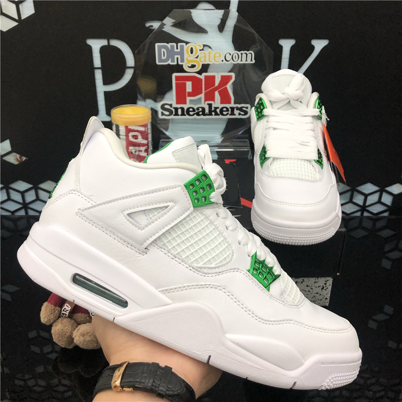 

Top Quality 2021 Sail Bred Jumpman 4 Mens Basketball Shoes Kaws Black Cat Cool Grey Cactus Jack Sports Sneakers, Customize