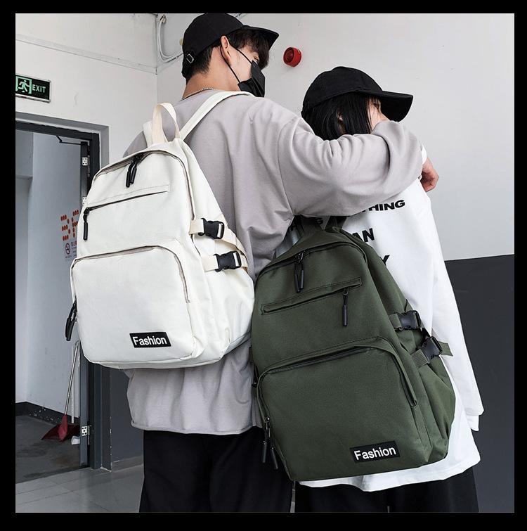 

Backpack Schoolbag Korean Junior High School Capacity Student Bag Men's And Women's, 03