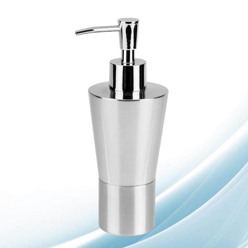 

Storage Bottles & Jars 304 Stainless Steel Soap Dispenser Sub-bottle Portable Bathroom Push-type Hand Sanitizer Shampoo Wash Shower Empty Bo