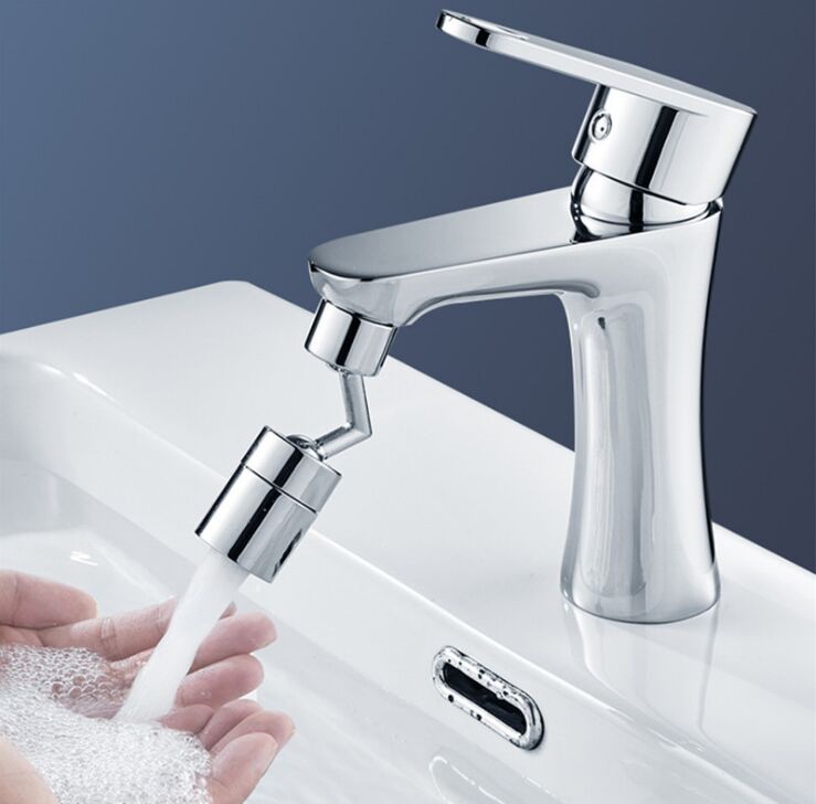 

720 Degrees Universal Splash Filter Faucet Spray Head Wash Basin Extender Adapter Kitchen Tap Water Saving Nozzle Sprayer