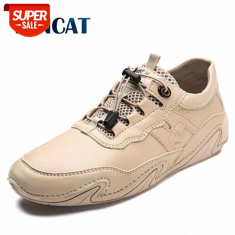 

Brand Leather Men's Shoes Lncrease Men Loafers Octopus Casual Shoes Soft Driving Men Flats Lace-Up Walking Man Footwear #qJ60