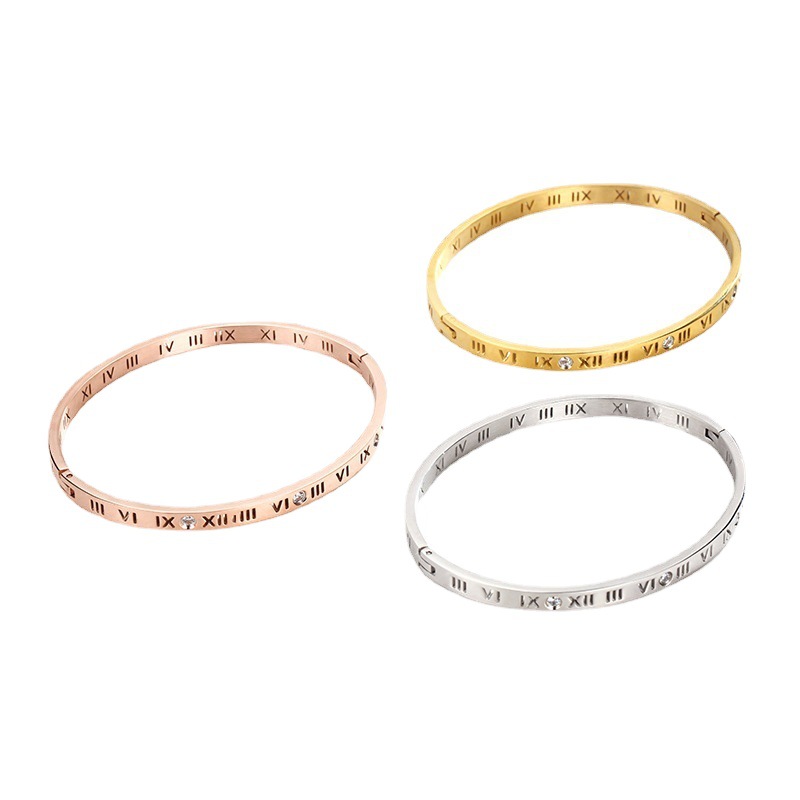 

Classic Nail Bracelet mens Bracelets Diamonds designer Bangle luxury jewelry women Titanium steel Alloy Gold-Plated Craft Gold Silver Rose Never fade Not allergic