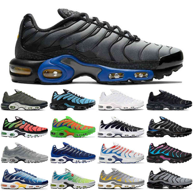 

Shoes Mens Trainers Sports Sneakers Running Triple Black White Crater Psychic Blue Tn Plus Se Men Kiss My Size 40-46, #5 grey black