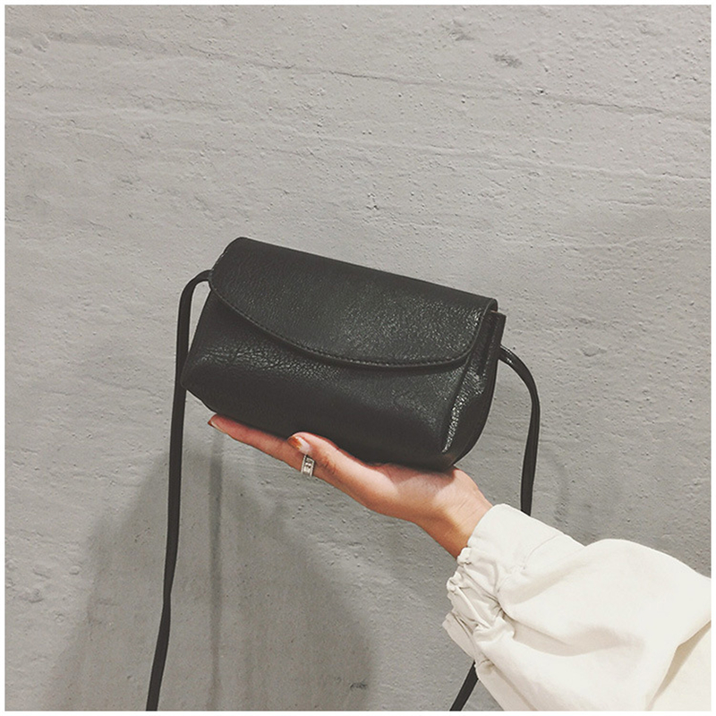 

Solid color Flip 2022 Fashion New Small Square Bag High quality PU Leather Women Designer Simple Retro Mini Handbag Vintage Small Shoulder M