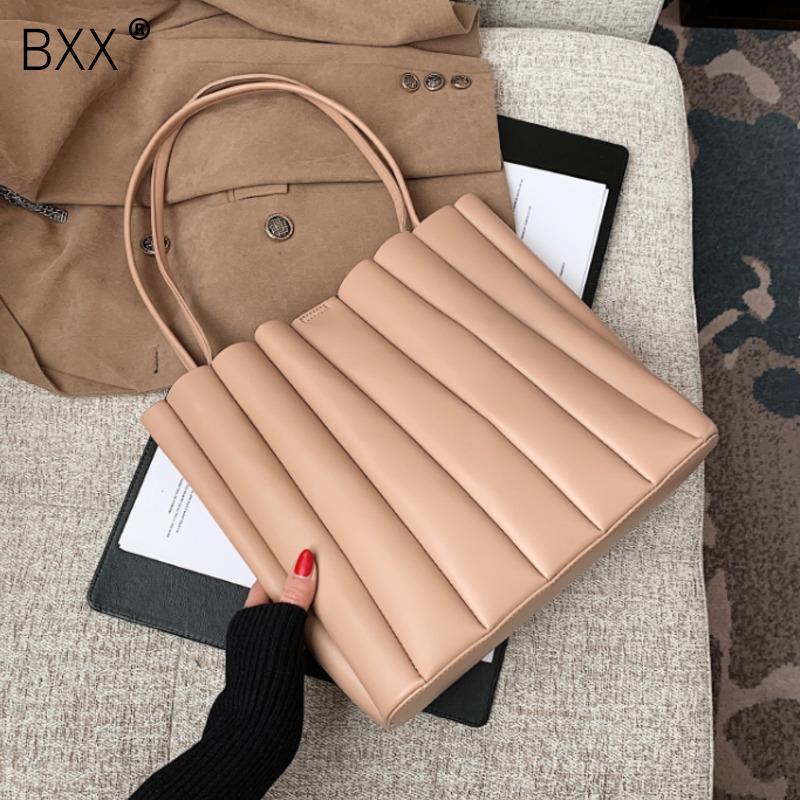 

[BXX] Small PU Leather Crossbody Bags For Women 2021 Spring Female Luxury Fashion Shoulder Handbags and Purses HQ517, Black