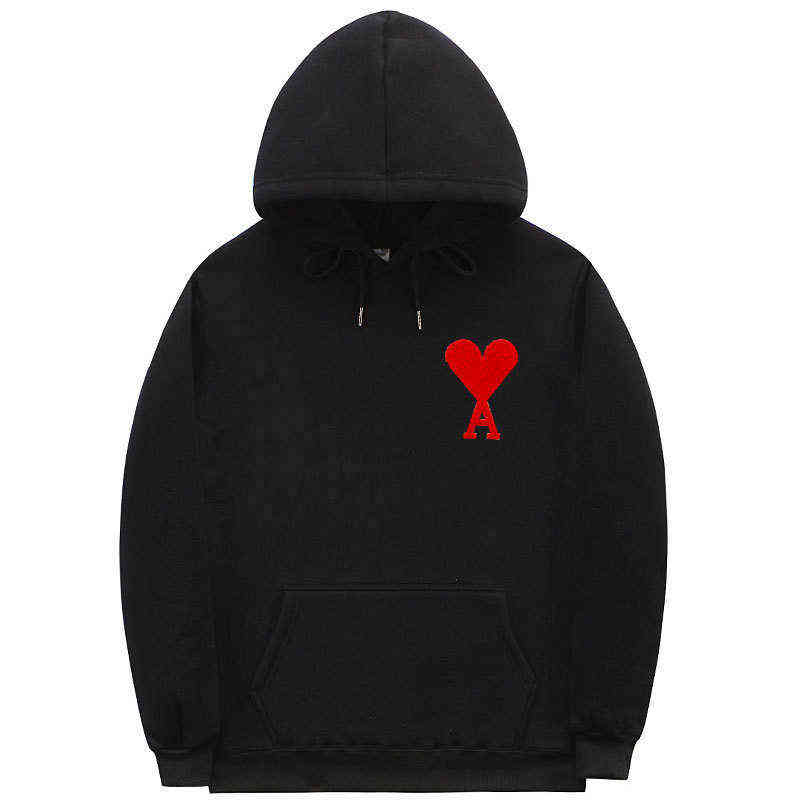 

Men' and women' hooded sweater Fashion brand peach heart hooded sweater for men tee, Tibetan green ms624