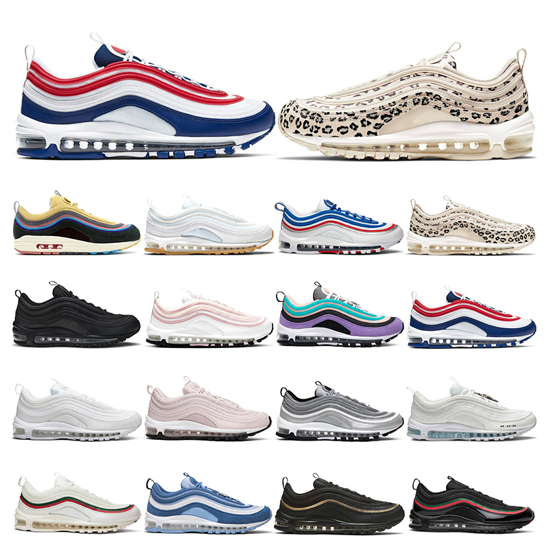 

top running shoes for men women triple black white Laser Blue Ghost Jesus Silver Bullet pink Cream Leopard mens sports sneakers, 13