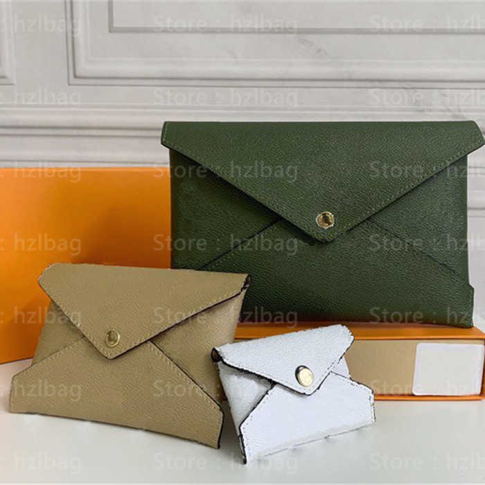 

Catogram Pochette Kirigami Clutch Bags 3 in 1 Card Holders Coin Purses Key Wallets Luxurys Designers Bags M67600, Color 01