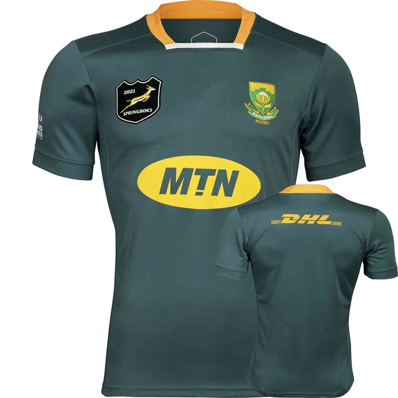 

South Africa Rugby MEN'S Home Sport Shirt, 2021 home