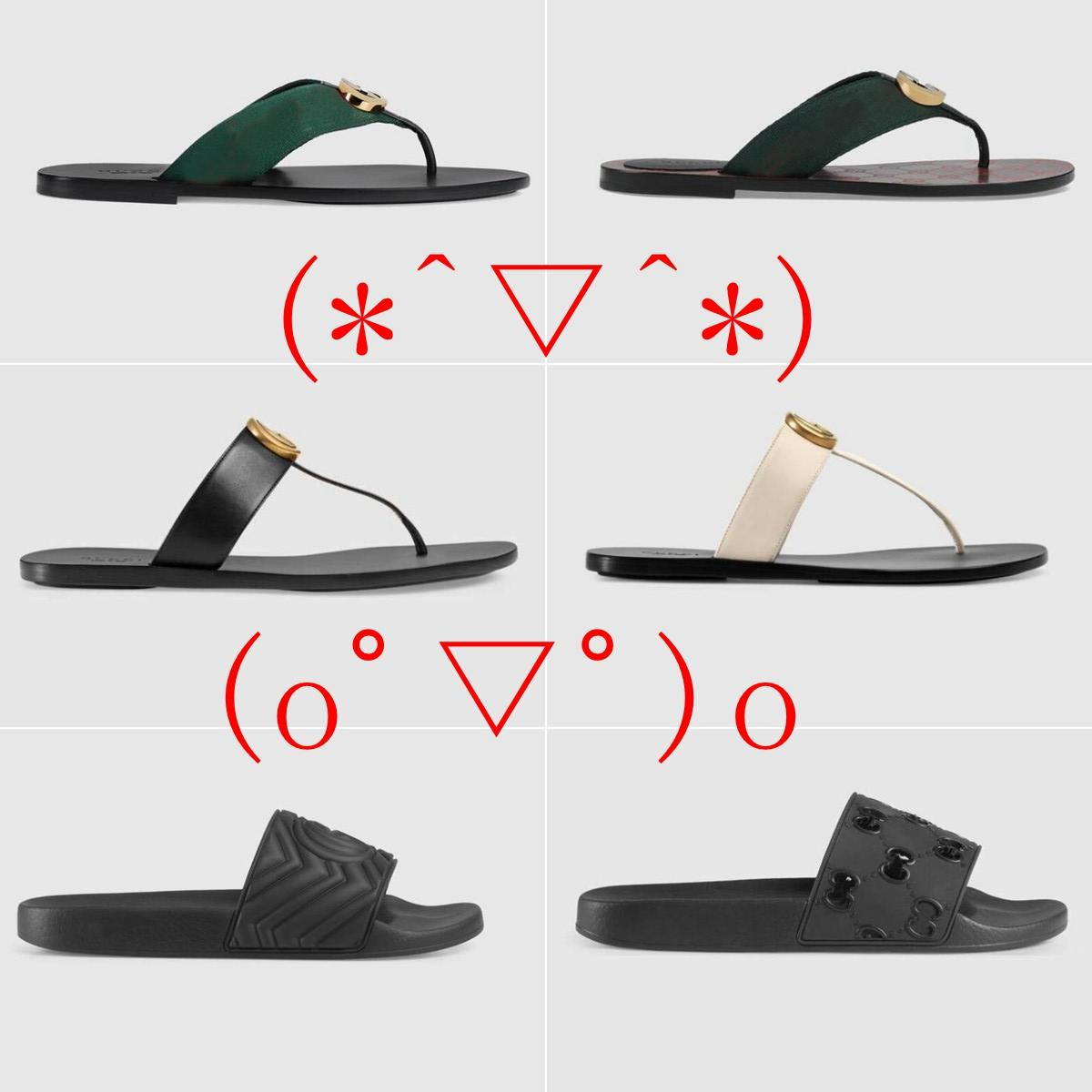 

Slide Sandal Designer Shoes Luxury Slides Summer Fashion Wide Flat Slipper women men Sandals good day, Custom