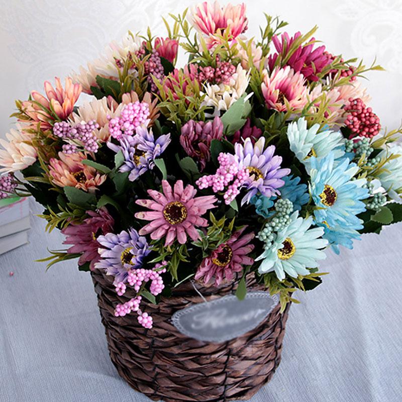 

Simulation Fake Plant Garden Artificial Flower Fake Flower Wedding Garden Party Home DIY Decoration Multicolor Artificial, Blue