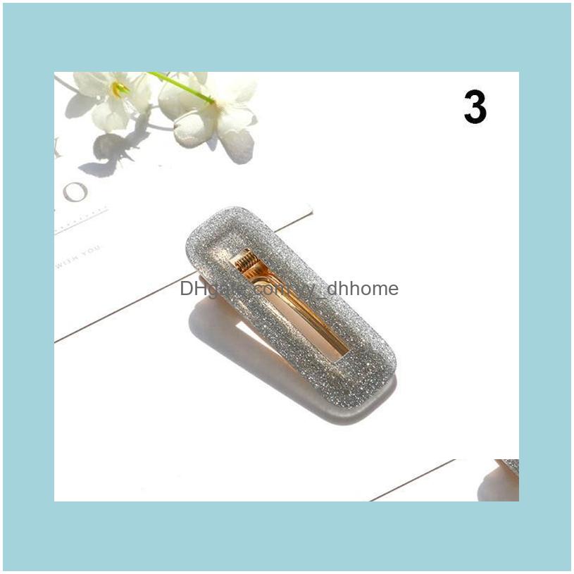 

Jewelry Jewelrypcs Women Shiny Hair Clips Rec Waterdrop Hairpins Aessories Ser88 & Barrettes Drop Delivery 2021 Gyaf0