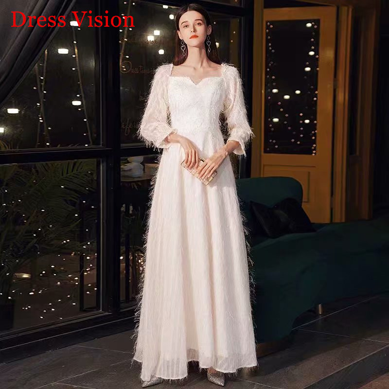 

2021 Hot Sale Evening Es Formal Robe De Soiree Prom Party Gowns Long Sleeves Wz5l, Same as photos