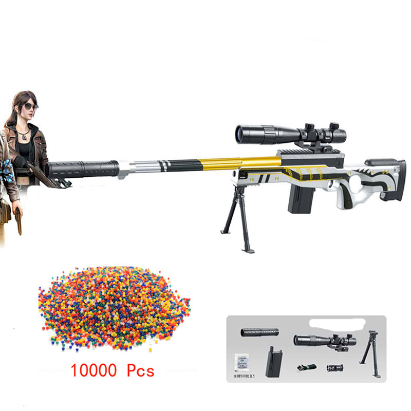 

98K AWM Manual Toy Gun Simulation Model For Boys With Bullet Sniper Rifle CS Fighting Outdoor Game