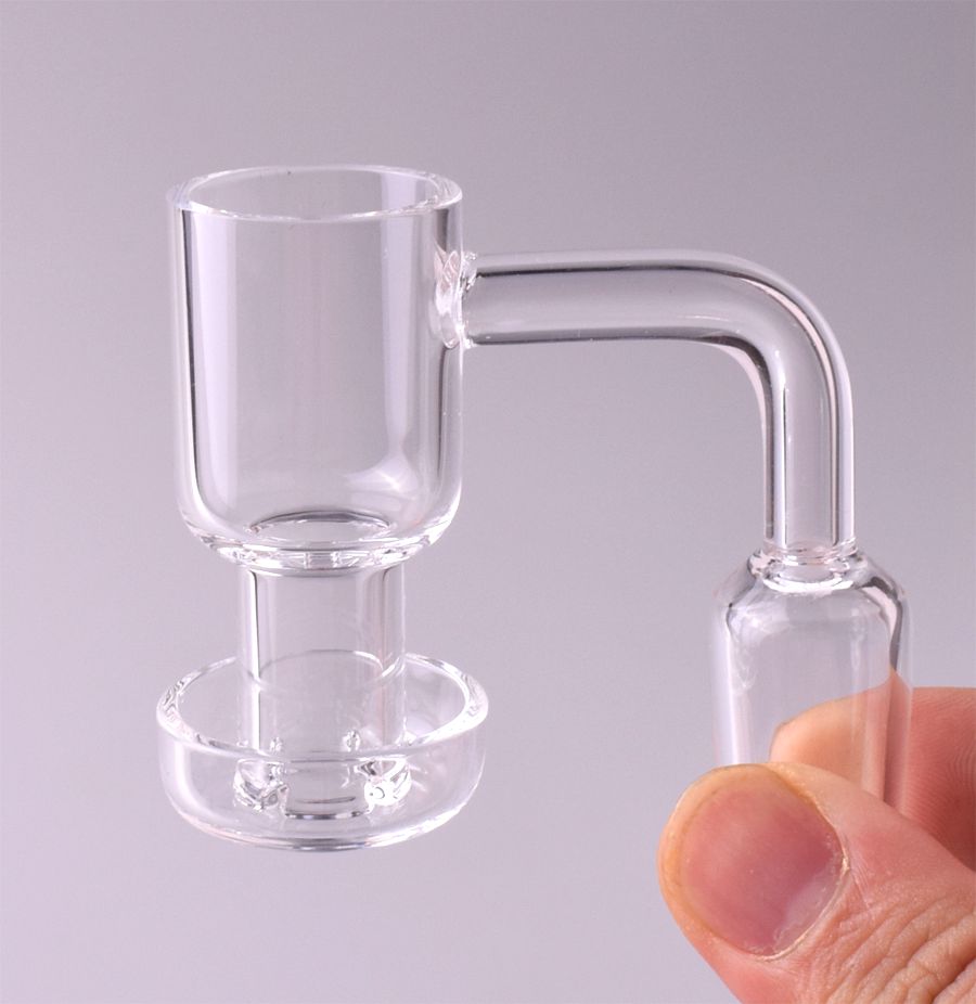 

Terp Vacuum Slurper Banger OD 25mm Smoking Quartz Nail 10mm 14mm 18mm Female & Male Domeless Up Oil Dab Tool