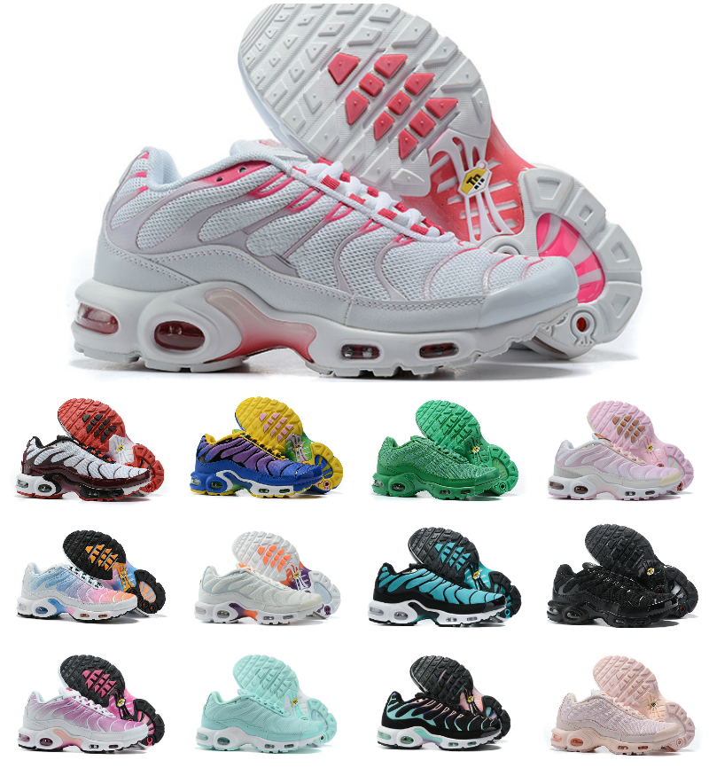 

WOMENs tn plus running shoes City Special Atlanta White Orange Persian Violet Orange Purple Chaussures TNs Have A Day women triple black trainer outdoor fashion, Box