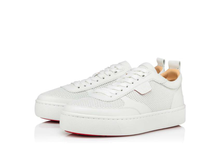 

Autumn men's fashion Casual handmade shoes red botom sneaker fiber breathable comfortable trend student canvas board shoe low-top outdoor walking