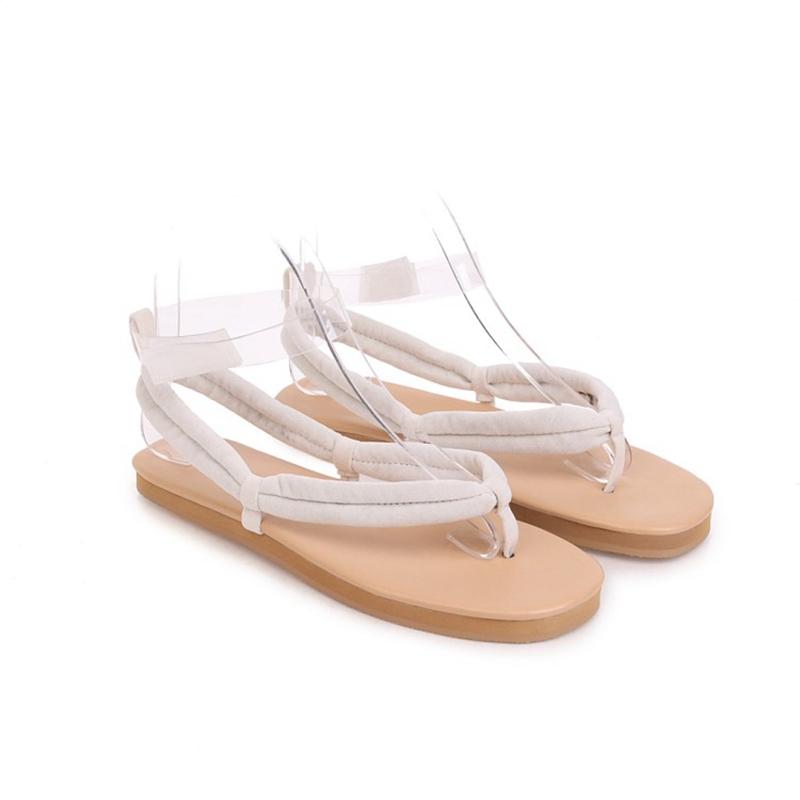 

BLXQPYT 2021 Plus Size 31-50 Summer Style Shoes Slides Wedges For Women Flat Sandals Girl Shoes Flip Flops Slippers Ladies Q3, Navy blue