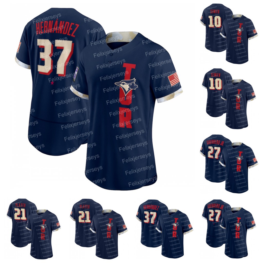 

37 Teoscar Hernandez 2021 All-star Game Jersey 27 Vladimir Guerrero Jr. 10 Marcus Semien Bo Bichette Randal Grichuk Lourdes Gurriel Jr. George Springer Hyun-Jin Ryu, Youth s-xl light blue