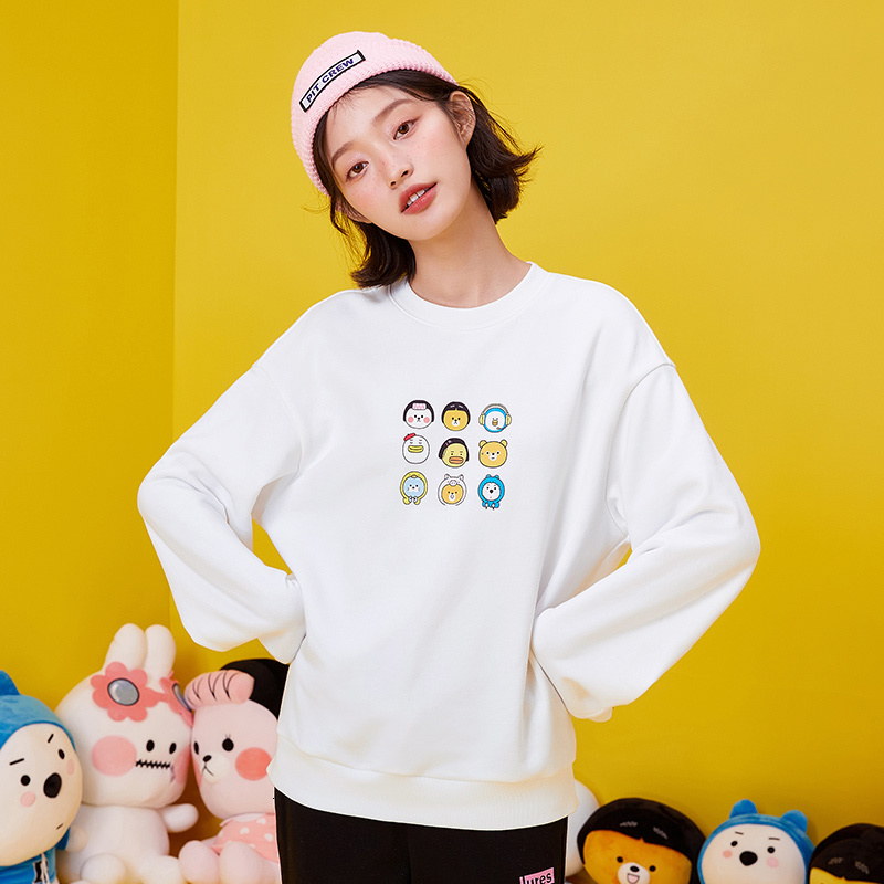 

Men's Jackets Semi cute girls sweatpants print nice college girl loose neck trend fashion street women hoodies AE9Q, 1# shoe box