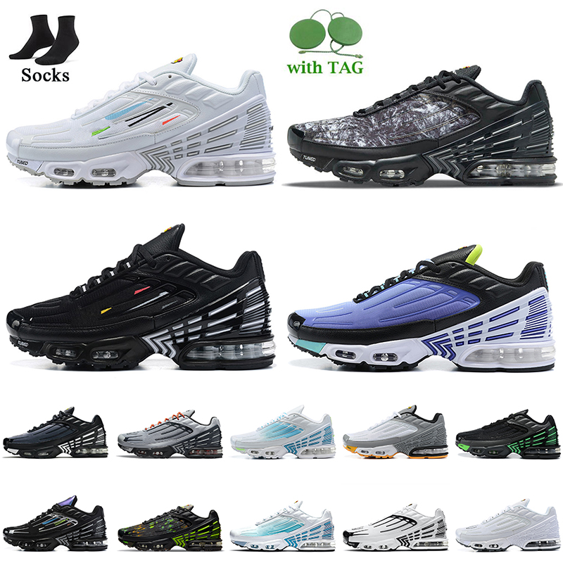 

Fashion Men Tuned 3 Running Shoes Tn3 Plus Women Mens Black Iridescent Rainbow Grey Navy Crater Mesh Triple White Ghost Green Aqua Obsidian Trainers Sneakers, A36 39-45 (5)