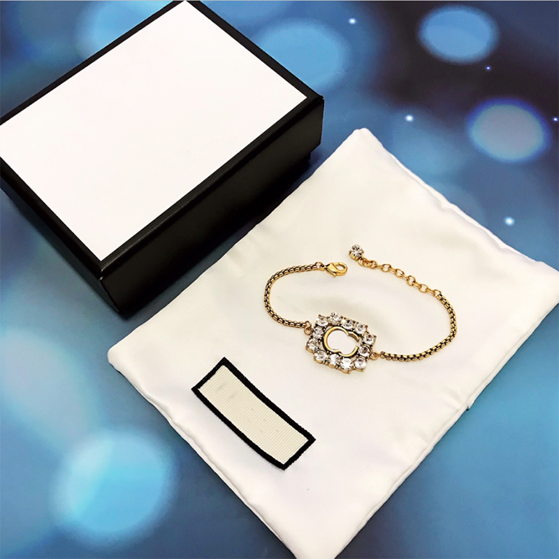 

Designer Diamond Bracelet For Women Fashion Jewelry Luxury Mens Chain Designers Bracelets Fashion Womens Unisex Bracelets D2110132HL
