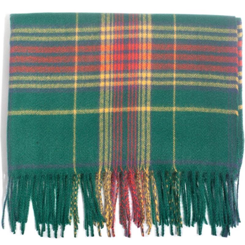 

Scarves Cashmere Scarf Plaid Brushed Shawl Wrap Tartan Warm Large Soft Fashion Check Thick Autumn Winter Fringe Oversized Women Lady