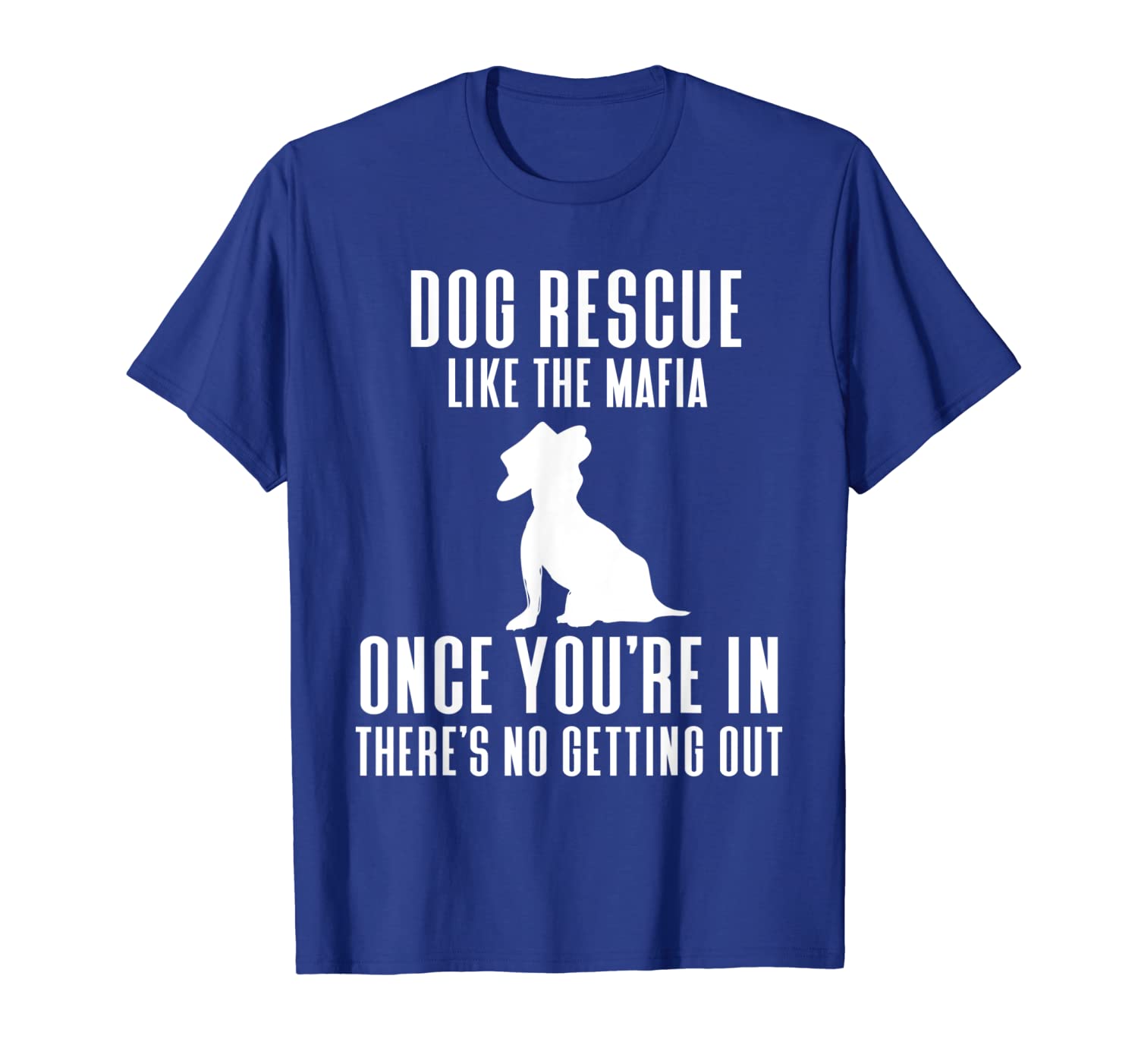 

dog rescue like the mafia once you're in there's no out, White;black