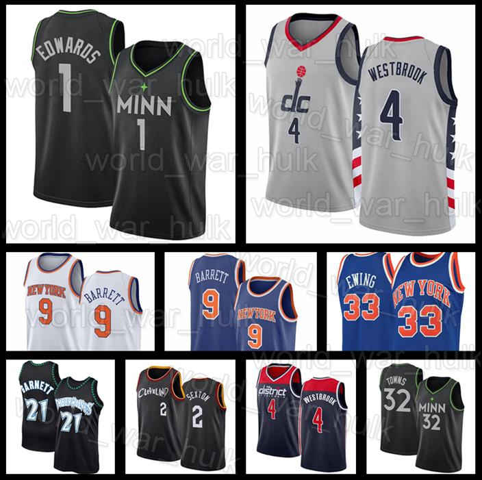 

Karl-Anthony 32 Towns Jersey Anthony 1 Edwards Booker Russell 4 Westbrook Devin Washington Wizards Minnesota Timberwolves, Jersey(fugu)