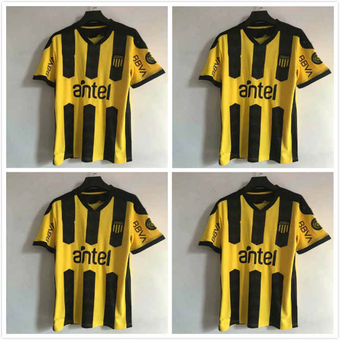 

2021 Uruguay Penarol Soccer Jersey 129th Commemorative Edition 20 21 Club AtlÃ©tico PeÃ±arol Home C.RODRIGUEZ F.Torres football shirt, Black;yellow