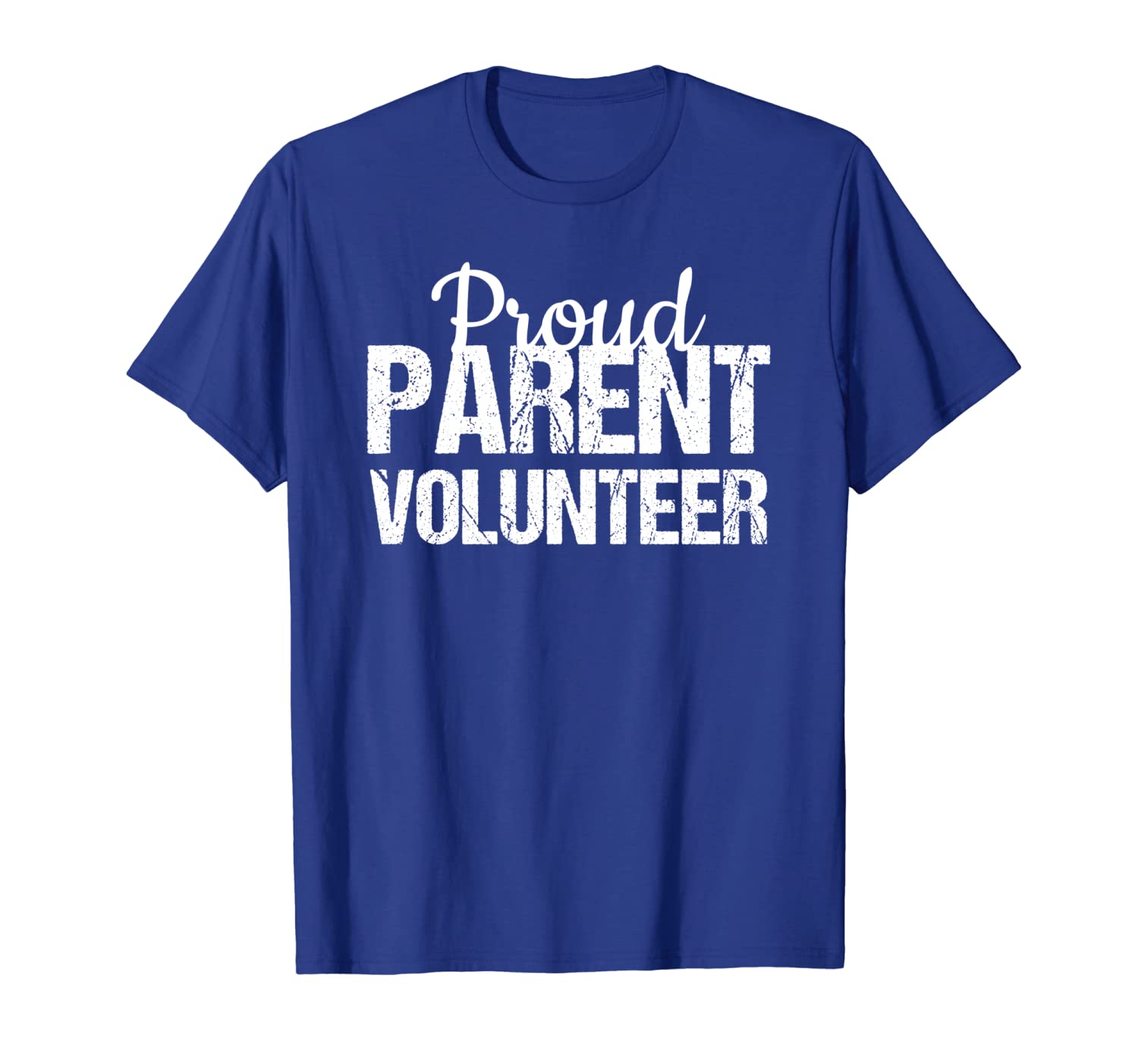 

School Volunteer T-Shirt | Proud Parent Volunteer Shirt, White;black