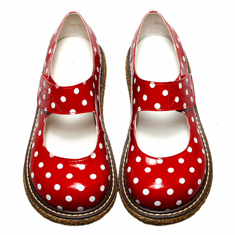 

Sweet Kawaii Girls Platform Beautiful Japanese Party Anime Polka Dot Lolita Women's Shoes Harujuku Slingshot Back N0yv