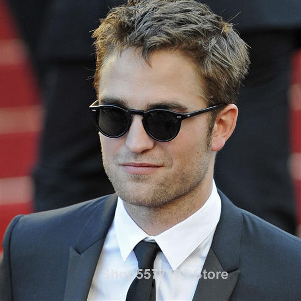 

Round Clear Frame Sunglasses Gregory Peck Brand Designer Men Women Sunglass Retro Gafas Oculos Fashion