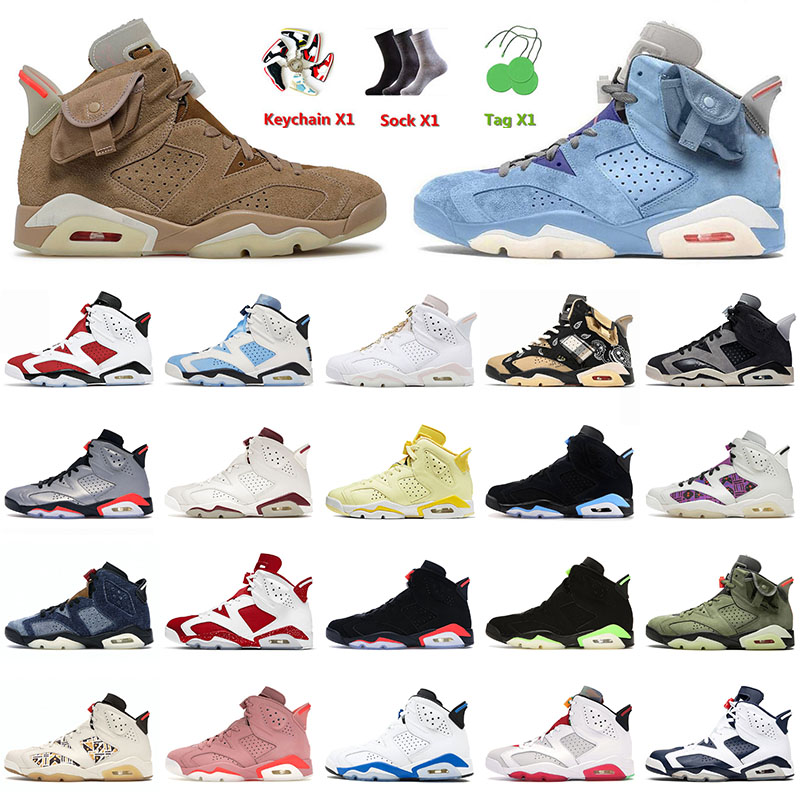 

Authentic 2023 Basketball Shoes 6 6s VI Mens Jumpman British Khaki University Blue Aleali May Hare Cactus Jack Tech Chrome Black Infrared Sneakers Trainers, C43 red oreo 40-47