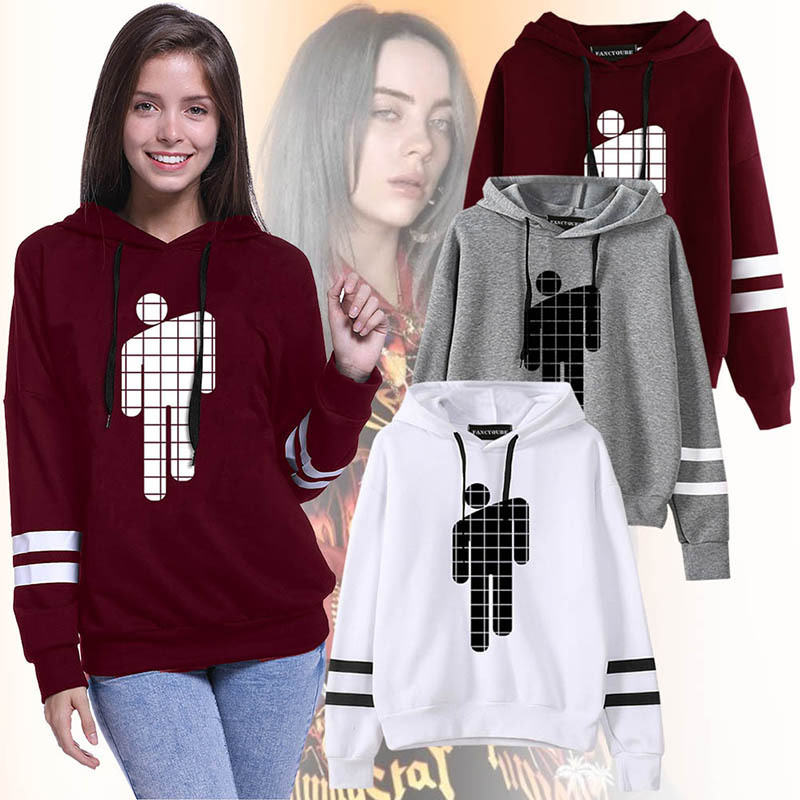 

2021 New Womens Hoodies Pullover Fashion Kawaii White Hooded Long Sleeve Autumn Winter Oversized Female Hoodie Sweatshirt Outwear 66zj, Red