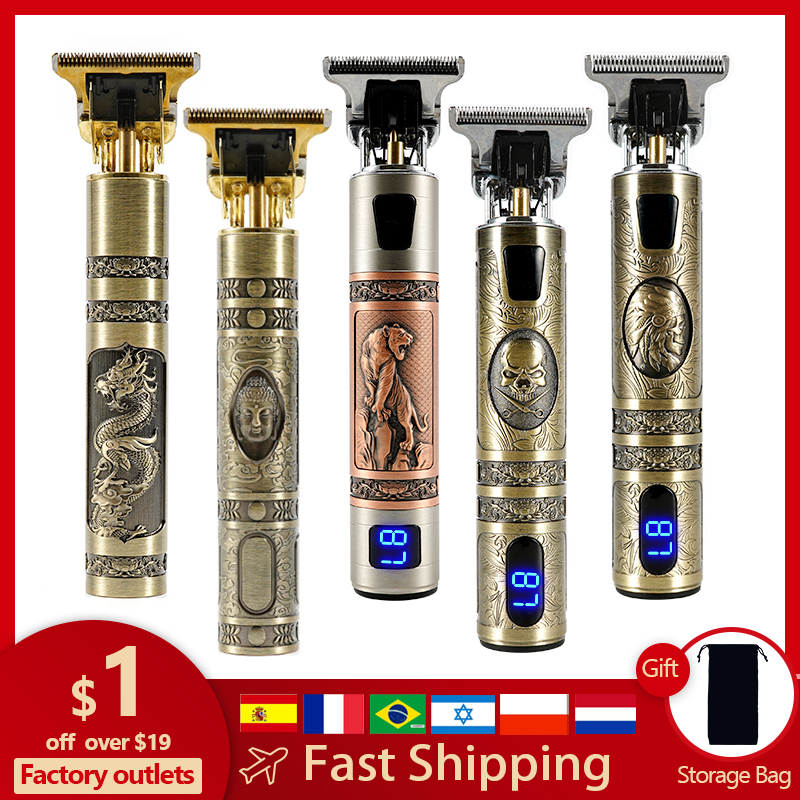 

2021 Electric Hair Clipper Hair Trimmer For Men Rechargeable Electric Shaver Beard Barber Hair Cutting Machine For Men Cut