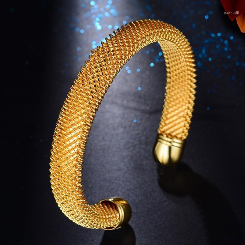 

Wando Copper Wire Gold Colour Bangles For Women/Girl Classic Bracelet Ramadan Middle East Dubai France Italy Wedding Jewelry B14 Bangle, Black