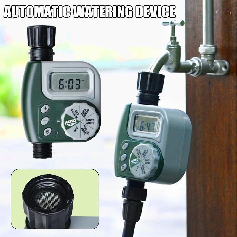

Digital Electronic Hose Sprinkler Water Timer Garden Irrigation Controller Large LCD Screen Can CSV Watering Equipments