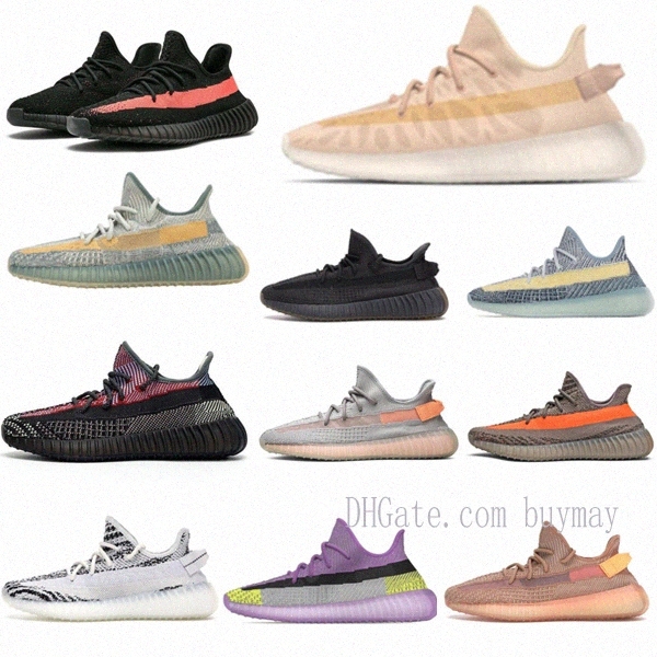 

quality men women casual shoes Outdoor reflective Black Static West Shoe Clay Linen Israfil Zyon Cinder boost sneakers I7TC#