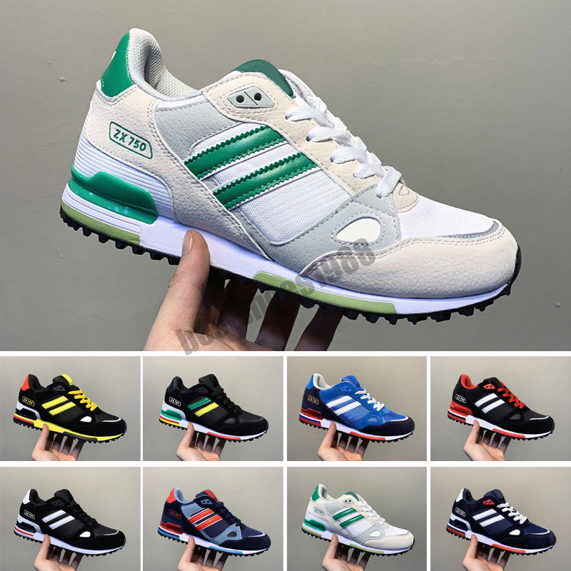 

New EDITEX Originals ZX750 Sneakers zx 750 for Men Women Platform Athletic Fashion Casual Mens Shoes Designer Chaussures, Black