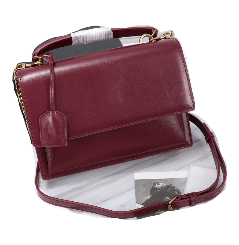 

Classic Fashion Evening Bags Lady Designer Handbag Leather Square top quality luxury famous brand chain cross-body size 25-18-5cm