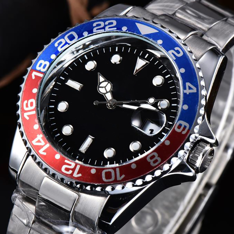 

7-2021Luminous Mens business hot sale fashion watch designer montre de luxe watch luxury mens watches men watches Wristwatches orologio, Box