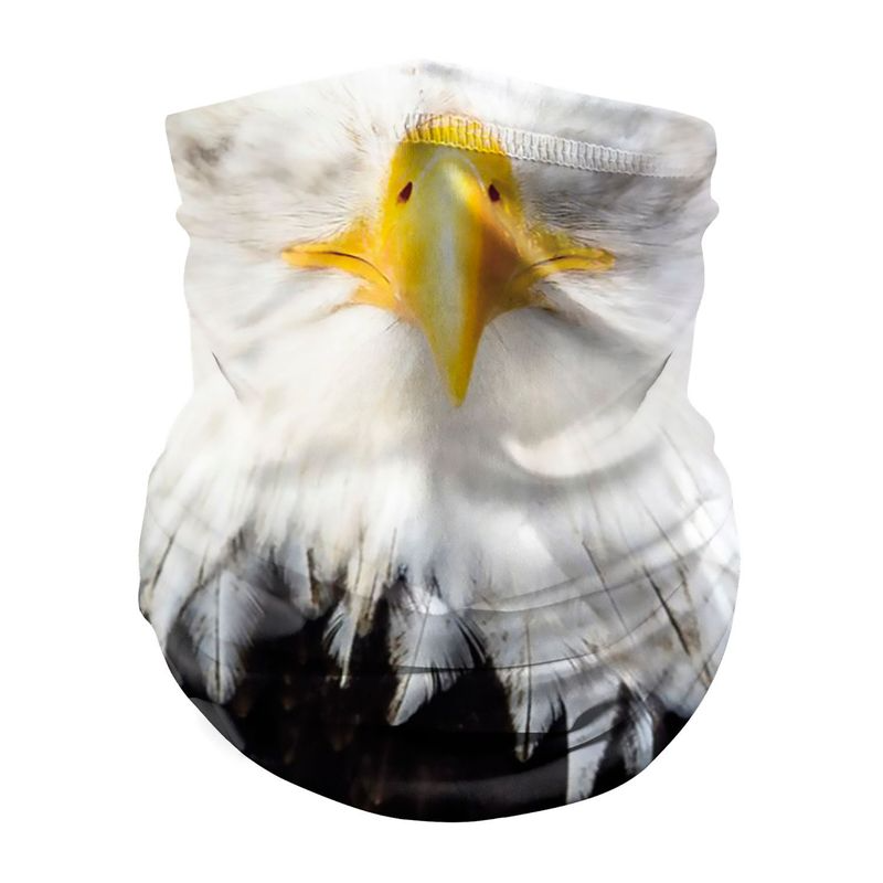 

bird pattern printed magic scarf 5 pieces per package comfortable fashion riding sunscreen seamless wweat absorption high elasticity, Blue;gray