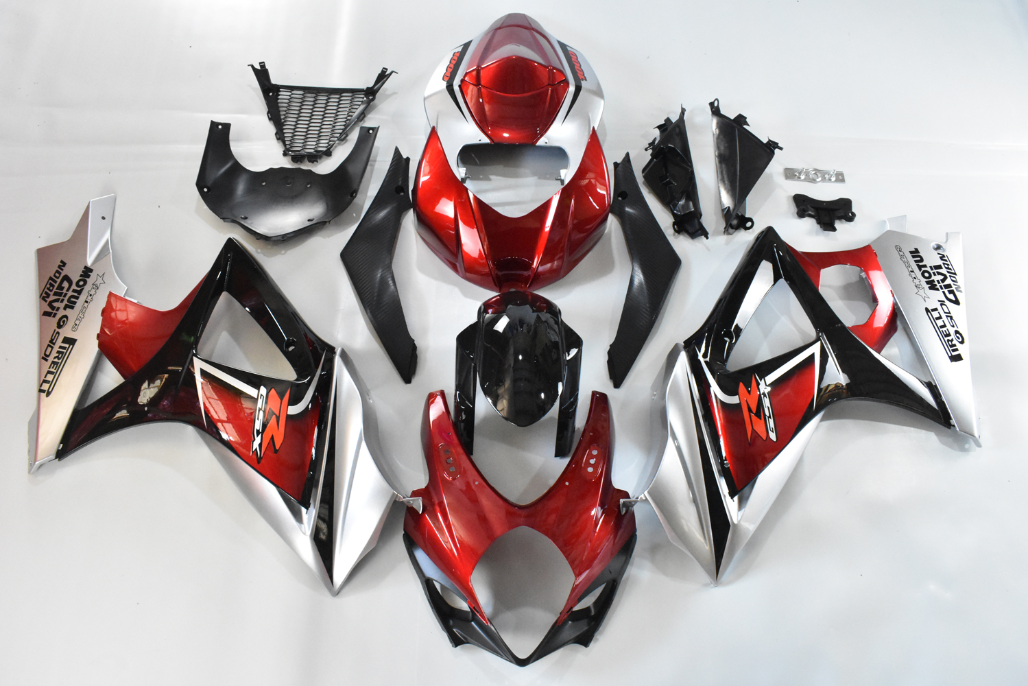 

Injection ABS Fairing kits Cowlings Fairings kit for SUZUKI GSXR1000 GSXR 1000 Bodywork 2007 2008 Motorcycle 07 08 Gift Free Custom Body-kits Red Silver Black