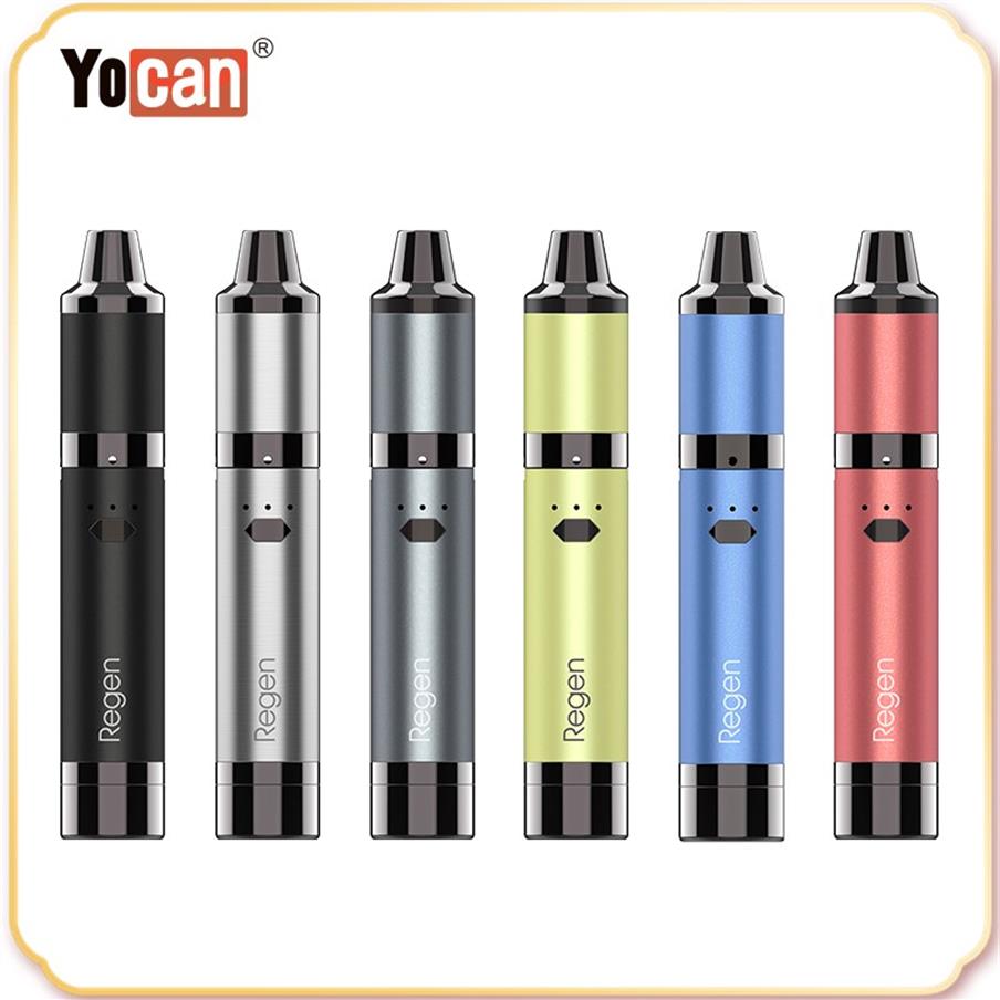 

Yocan Hit Starter Kit Vaporizer Dry Herb Wax Vaporizer Kit 1400mAh Battery Ceramic Oven Heating Vape Pen DHL a35, Multi